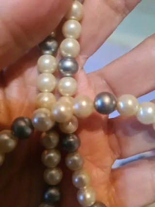 Collar Majorica perlas y plata