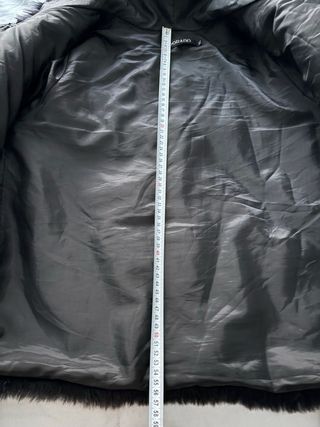 Abrigo de pelo sintético