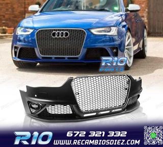 PARAGOLPES DELANTERO AUDI A4 B8 11-15 PDC SRA LOOK RS + PARR