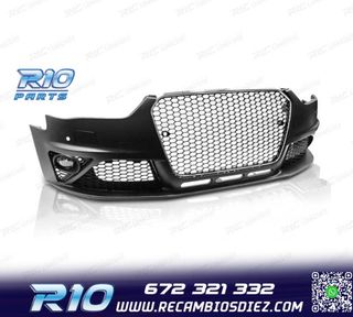 PARAGOLPES DELANTERO AUDI A4 B8 11-15 PDC SRA LOOK RS + PARR