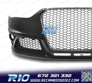 PARAGOLPES DELANTERO AUDI A4 B8 11-15 PDC SRA LOOK RS + PARR