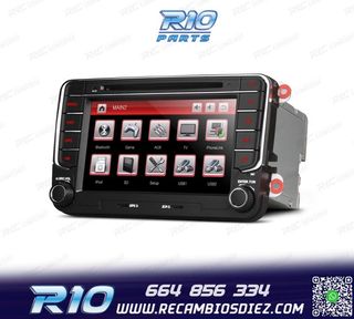 RADIO NAVEGADOR 7" PARA SEAT SKODA VOLKSWAGEN VW USB GPS TAC
