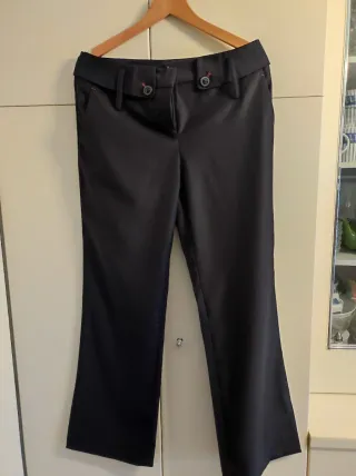 Pantalones de vestir Cortefiel negros