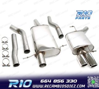 SILENCIOSO ESCAPE AUDI A4 B8 B8.5 07-15