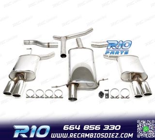 SILENCIOSO ESCAPE AUDI A4 B8 B8.5