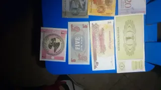 Lote Billete Bolívares Venezuela 2017 y algun mas