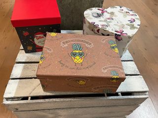 Lote 3 Cajas Decoradas