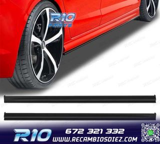 TALONERAS LATERALES AUDI A6 C6 4F 04-08 LOOK RS6