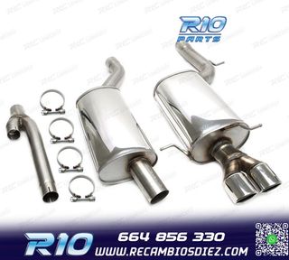 SILENCIOSO ESCAPE AUDI A4 B5 99-00