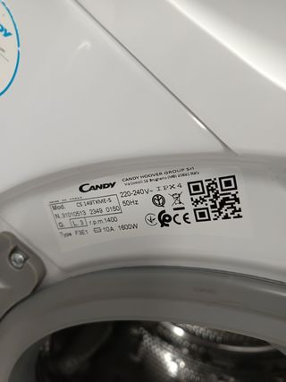 Lavadora Candy Carga 9kg