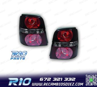 PILOTOS VOLKSWAGEN VW TOURAN 06-10 ROJO OSCURO