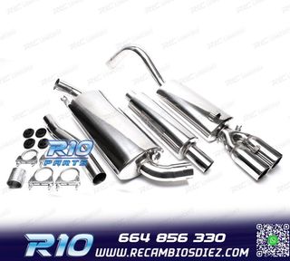 SILENCIOSO ESCAPE AUDI 80 86-91