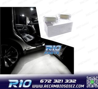 PLAFONES LED PIES Y PUERTAS VOLKSWAGEN VW