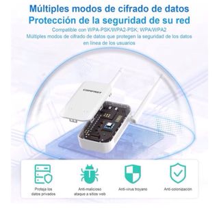 Repetidor/Amplificador de Wifi SIN ABRIR