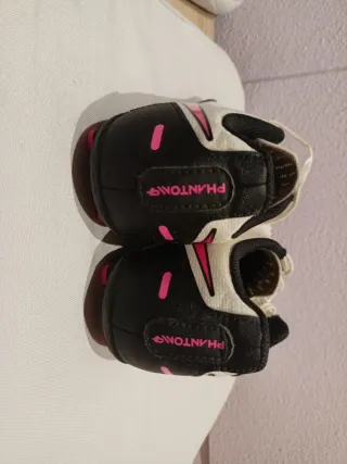Zapatillas Nike Fútbol Niño Blancas Rosas