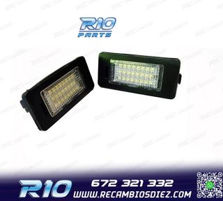 LUCES DE MATRÍCULA LED PARA SEAT - VOLKSWAGEN VW 02-16