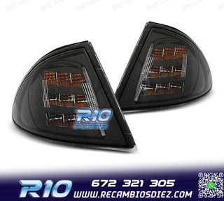INTERMITENTES FRONTALES BMW E46 BERLINA 98-01 LED AHUMADOS