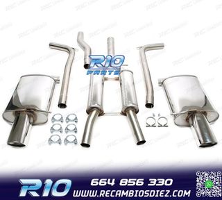 SILENCIOSO ESCAPE AUDI A4 B6 QUATTRO 00-04