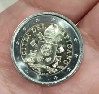 Moneta 2 Euro Vaticano 2025 FDC