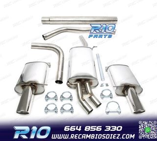 SILENCIOSO ESCAPE AUDI A4 B6 00-04