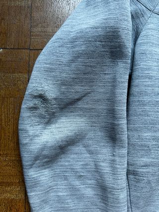 Felpa con capucha Nike gris