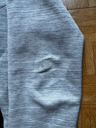 Felpa con capucha Nike gris