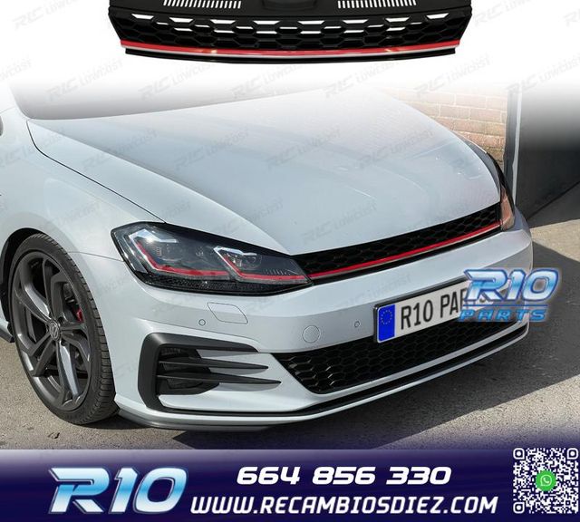 PARRILLA VOLKSWAGEN VW GOLF 7 7.5 12-20 LOOK GTI SIN LOGO