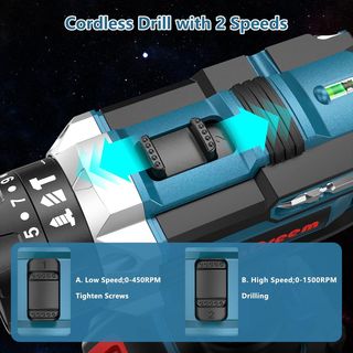 Taladro Atornillador 2 Baterías 21V