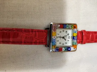 Orologio donna con quadrante decorato