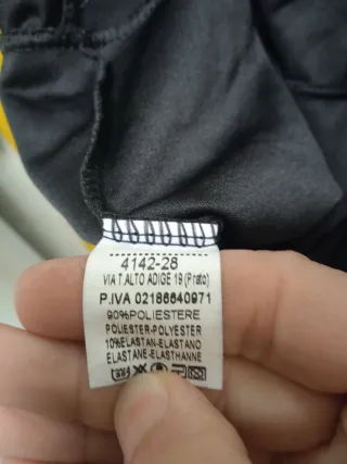 Vestito corto nero donna