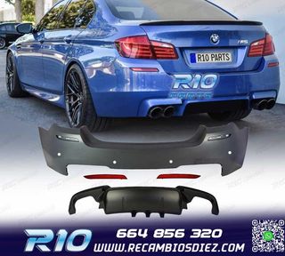 PARAGOLPES TRASERO BMW F10 10-13 LOOK M PDC