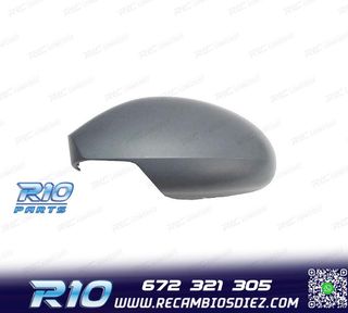 CARCASA ESPEJO IZQUIERDO SEAT IBIZA 6L 02-08 IMPRIMADO