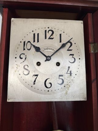 Reloj de pared Anfruns antiguo