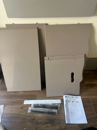 Amazon Basics Caja de juguetes de madera