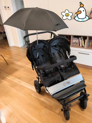 Carrito Gemelar Mountain Buggy Duet
