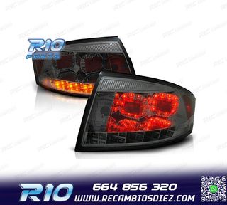 PILOTOS AUDI TT 98-05 LED FONDO CROMO AHUMADO