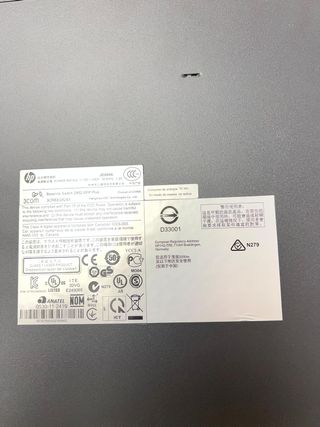 Lote Switches HP, Juniper, IBM y PoE