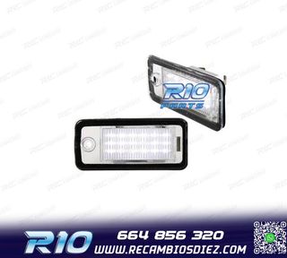 LUCES MATRÍCULA LED AUDI A6 C6 04-11