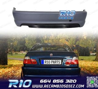PARAGOLPES TRASERO BMW E46 COUPE CABRIO 98-06 LOOK M