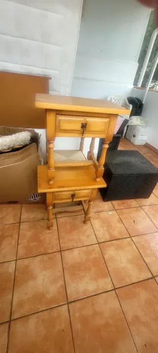 Mesitas de noche de madera
