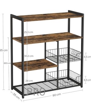 Estantería de cocina