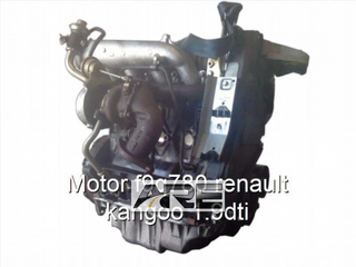 Motor f9q780 renault kangoo 1.9dti.