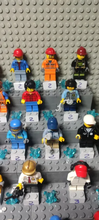 Lote Minifiguras Lego City Lote 3