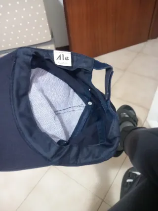 Cappellino blu personalizzato Luca