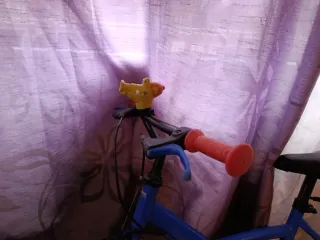 Bicicleta infantil azul 5 años