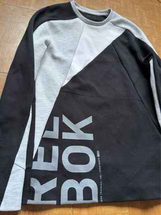 Reebok Felpa Girocollo Asimmetrica S