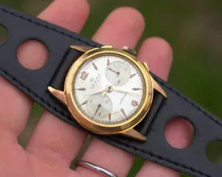 Orologio Cronografo Wilhelm Landeron 248 Vintage