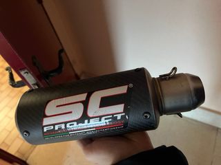Tubo escape silenciador SC Project