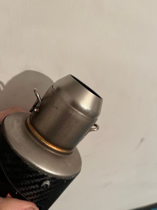 Tubo escape silenciador SC Project