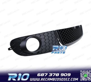 REJILLAS PARAGOLPES VOLKSWAGEN VW GOLF 6 08-12 NEGRO